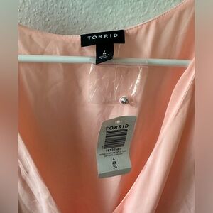 New light pink with tags Torrid blouse